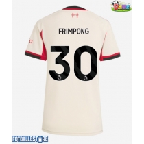 Liverpool Jeremie Frimpong #30 Bortedrakt Dame 2025-26 Kortermet
